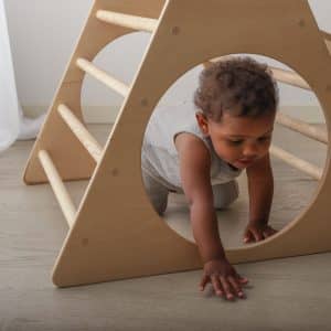 Kit di ispiarazione Pikler: Triangolo + Rampa + Cubo - Scopri il kit  completo per lo sviluppo motorio del tuo bambino