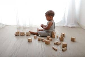 Gioco mattoncini in legno per costruzioni - immagine 4