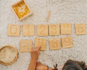 Tessere singole prescrittura numeri 0/9 e quantita' - immagine 5