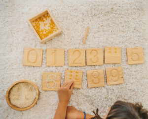 Tessere singole prescrittura numeri 0/9 e quantita' - immagine 9