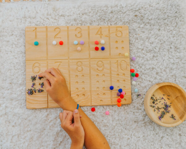 Tavola prescrittura numeri 0/9 e quantità - immagine 11