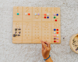 Tavola prescrittura numeri 0/9 e quantità - immagine 13