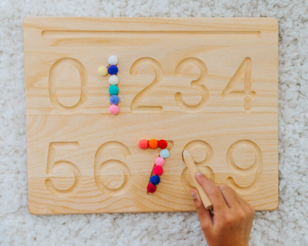 Tavola prescrittura numeri 0/9 e quantità - immagine 2