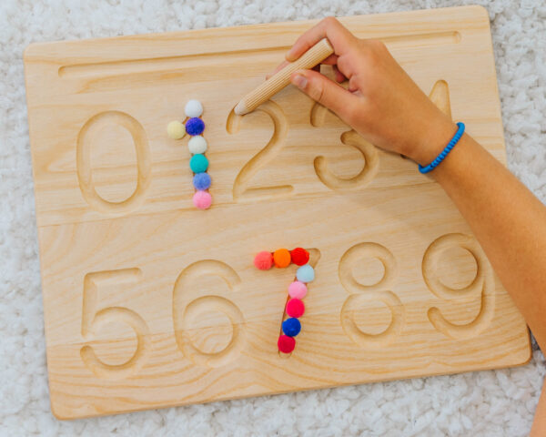 Tavola prescrittura numeri 0/9 e quantità - immagine 10