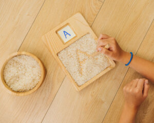 Vassoio sensoriale pregrafismo - immagine 4