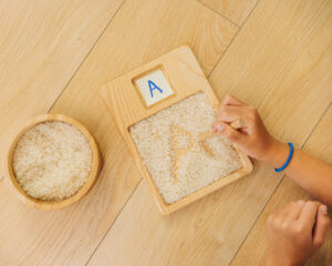 Vassoio sensoriale pregrafismo - immagine 5