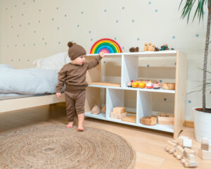 Mobile portagiochi Montessori - immagine 5