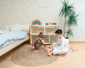 Mobile portagiochi Montessori - immagine 6