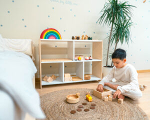 Mobile portagiochi Montessori - immagine 8