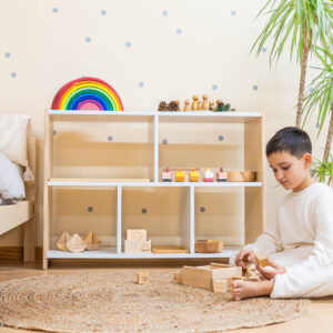 Mobile portagiochi Montessori